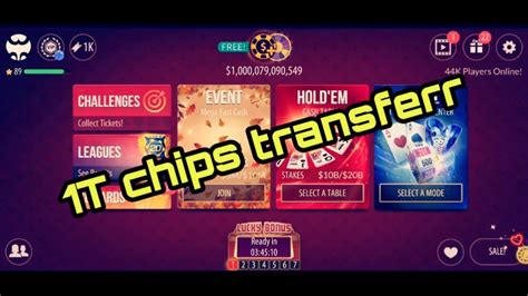 zynga poker chip transfer